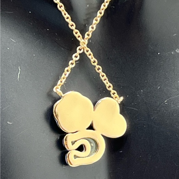 Coach Pendant Necklace Gold Tone - Picture 6 of 11